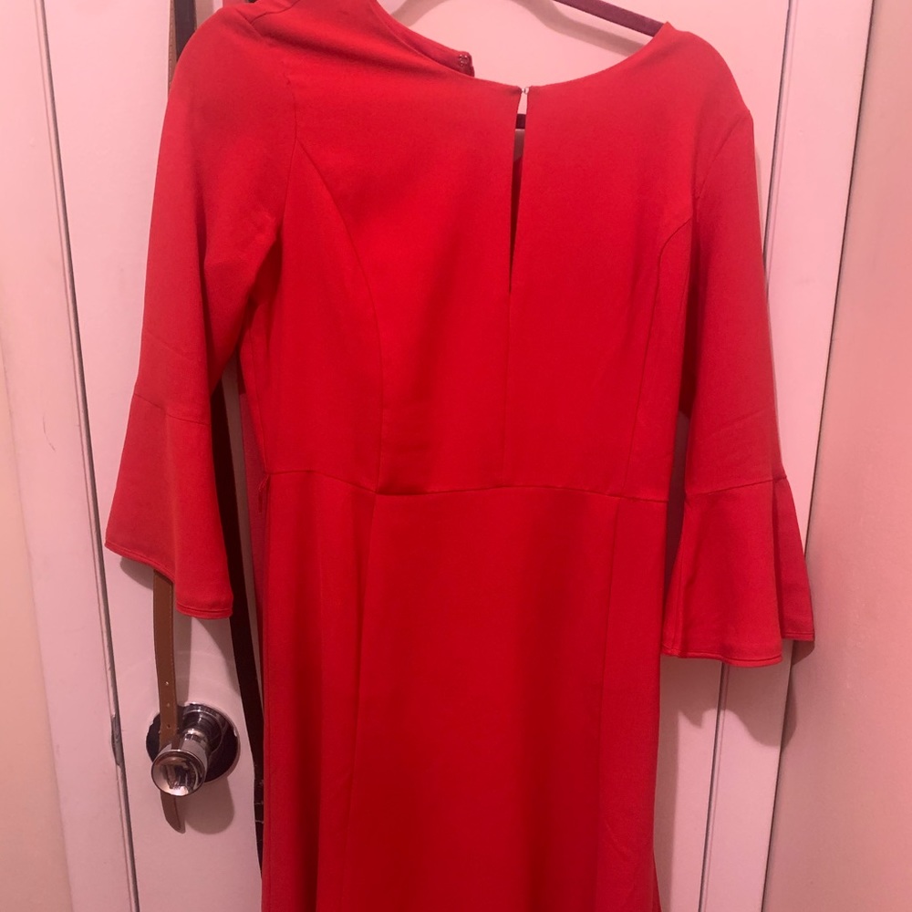 Never worn Ann Taylor red dress. Size 6.